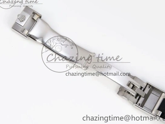 1225 Premium DAYTONA 116519 SS OMF BEST EDITION BLACK DIAL ON OYSTERFLEX STRAP A7750 (SLIM MOVEMENT) 1788